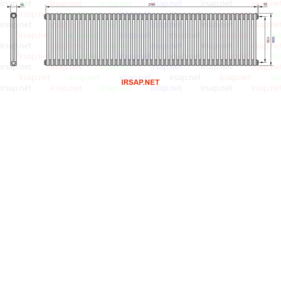 Радиатор IRSAP Tesi 21200/48 T30 CL 01